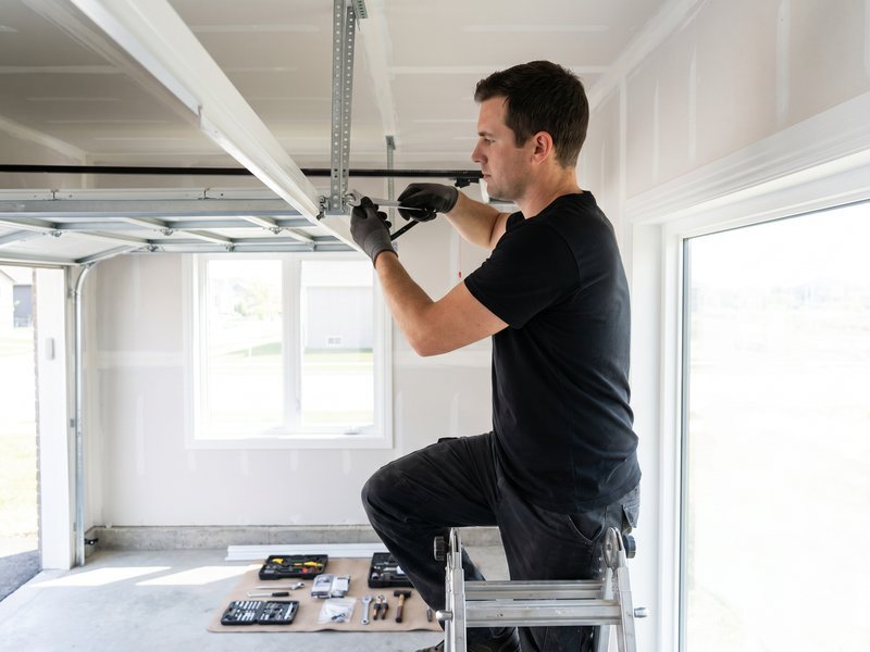 Garage Door Track Repair by Hemlock of Bryn Mawr